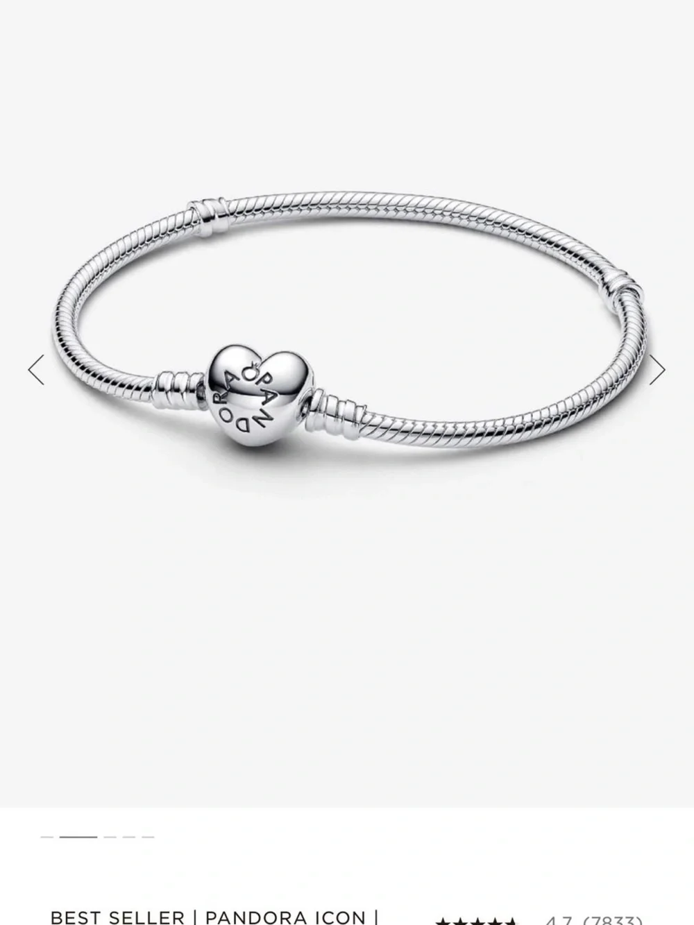 Pandora Bracelet with Charms